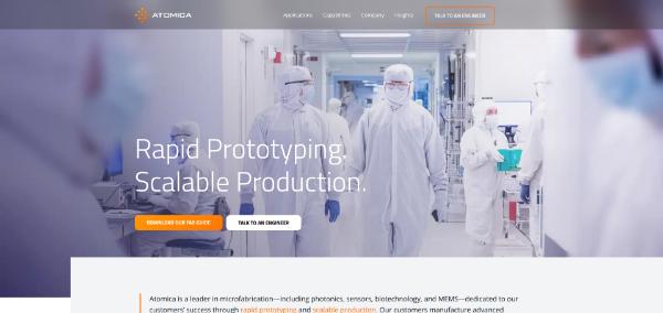 Atomica website