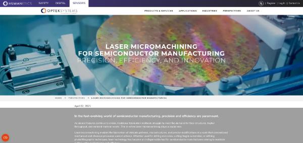 OpTek Systems website