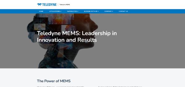 Teledyne website